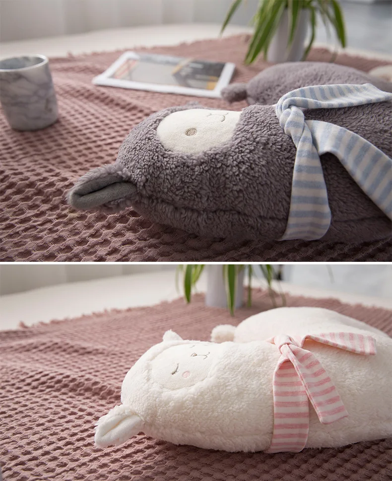 Милая пара кукла альпака в мягкие и плюшевые животные теплая подушка Овечка в наволочке для детей/ребенок день рождения Рождественский подарок
