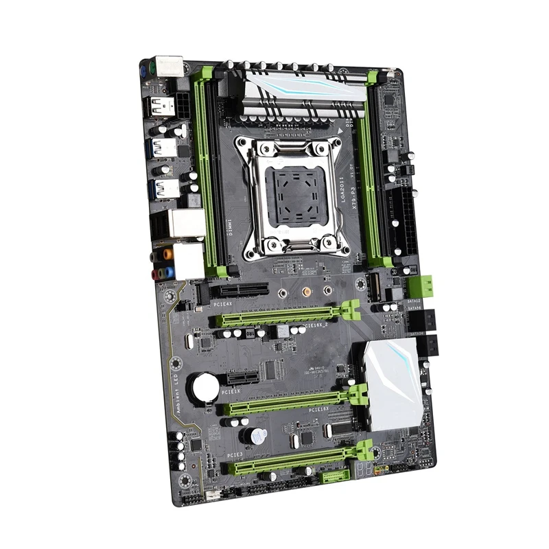 X79-P3 Gaming Motherboard Lga 2011 Atx Support For Intel Xeon Core Cpu 4 X 32Gb 128Gb Ram Memory Pc