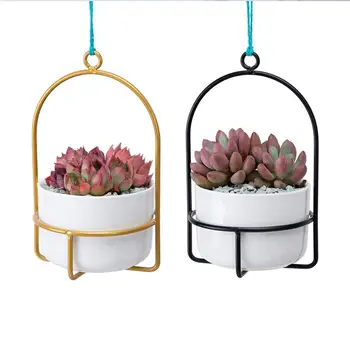 

Hanging Planters Flower Pot Basket Plastic Vase Garden Nursery Imitation Rattan Weaving PP Home Decor Balcony Baskets