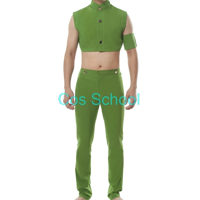 Costumes Cos School Meliodas, парики The Seven Deadly Sins, Meliodas, костюмы для косплея, драконов, грех гнева, одежда, аниме костюмы на Хэллоуин - Цвет: Costumes