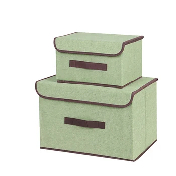 

Simple Wind Storage Box Non-Woven Folding Kitchen Multi-Purpose Clothes Toy Book Sundries Storage Box Home Wardrobe Storage Box