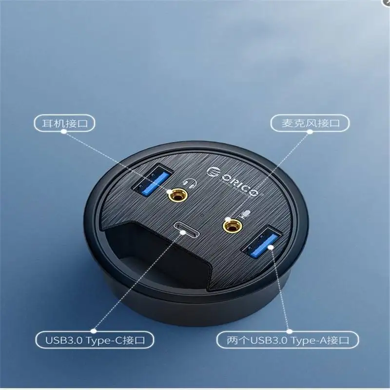 Orico USB3.0 5 портов usb-хаб высокоскоростной 5 Гбит/с разветвитель для компьютера многоинтерфейсный расширительный концентратор Тип C порт адаптер для ПК ноутбука