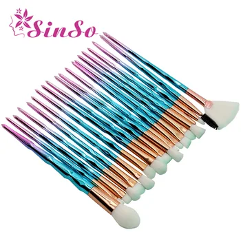 

SinSo 10/20pcs Colorful Makeup Brushes Set Diamond Style Make up Brushes Foundation Blush Eyeshadow Beauty Cosmetics Brush Tool