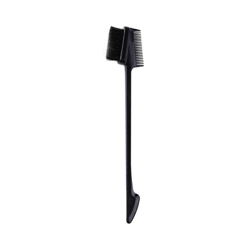 1 Pc Black Color 3 шт./лот, двухсторонняя расческа для волос с управлением краями, щетка для укладки волос, стиль - Цвет: 1 Pc Black Color