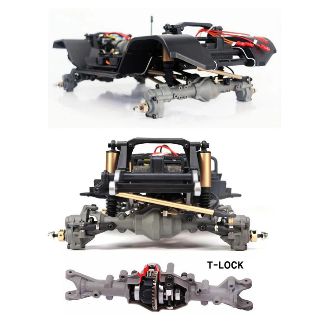 US $597.99 Yk 4102pro 110 24g 6ch 4wd OffRoad Vehicle Rc Crawler Car Remote Control Truck Toy Bright Grey