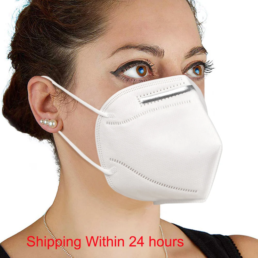 

KN95 Profession Facial Protective Cover Kids Adult Masks N95 5-Ply Filtration Cotton Anti-Haze Fog Safely Earloop Dust Face Mask