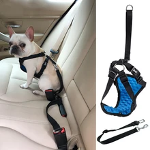 Автомобильный ремень безопасности для питомцев, собак, щенков, автомобильный ремень безопасности, поводок, зажим для домашних животных, товары для собак, рычаг безопасности, авто тяговые изделия