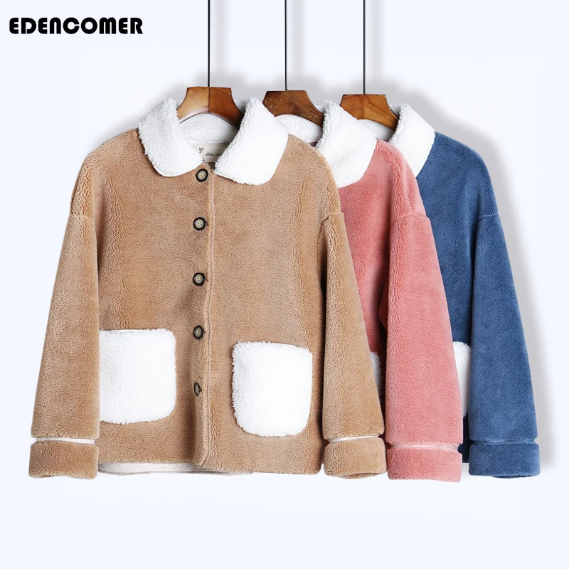 

Large Size Women's Autumn and Winter Clothing 2019 New Thin Particles Fur One Casual Coat Outwear Plus Size Faux Fux Coats