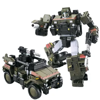

New Transformation J6605 Action Figure Toys G1 Alloy Transformation Truck Tank Robot Car Deformation Model Toy Kid Gift