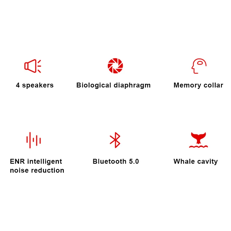 Bluetooth Headphones Neckband Sport Headset Wireless Magnetic Design Noise Reduction Compatible for Huawei Apple DQ Drop