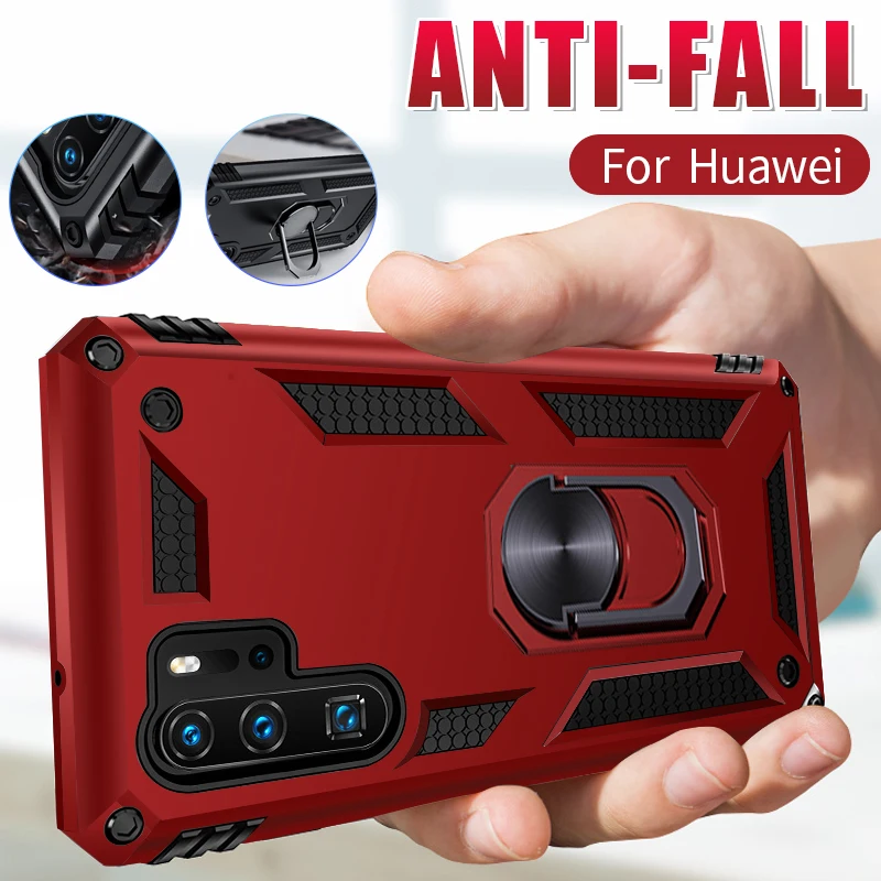 Luxury Armor Soft Shockproof Phone Case For Huawei P20 P30 Lite Mate 20 30 Pro Honor 10 9X PSmart 2019 Silicone |