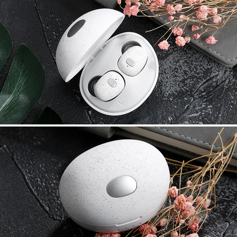 Элегантные bluetooth-наушники Cobblestone 4D стерео музыкальные наушники с функцией Siri водонепроницаемые беспроводные наушники-вкладыши Спортивная гарнитура