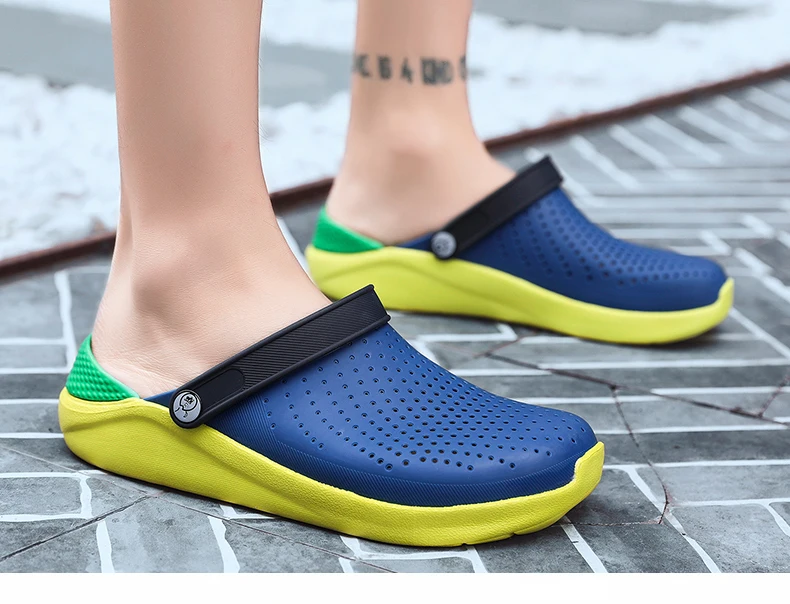 Сандалии Для мужчин клоги eva Для мужчин s Sandles Zapatos Mujer Летние Тапочки сад Мужская обувь хорошая Sandalias Hombre Zuecos Terlik; Erkek