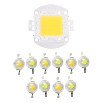 

3W High Power LED Light Lamp Bulb with Low Voltage 100W 7500LM Warm White LED Bulb Light DC 32-34V 3000MA DIY