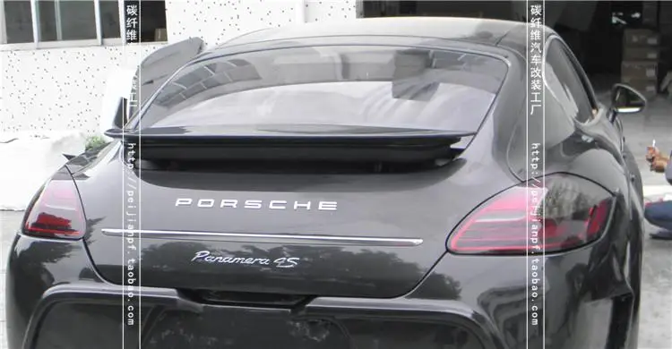 Подходит для Porsche panamera Mansory углеродного волокна задний спойлер заднее крыло