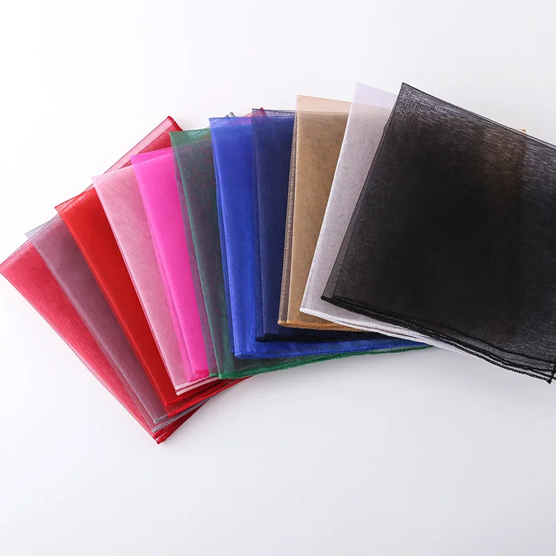 

Квадратные салфетки из органзы, 45x45 см