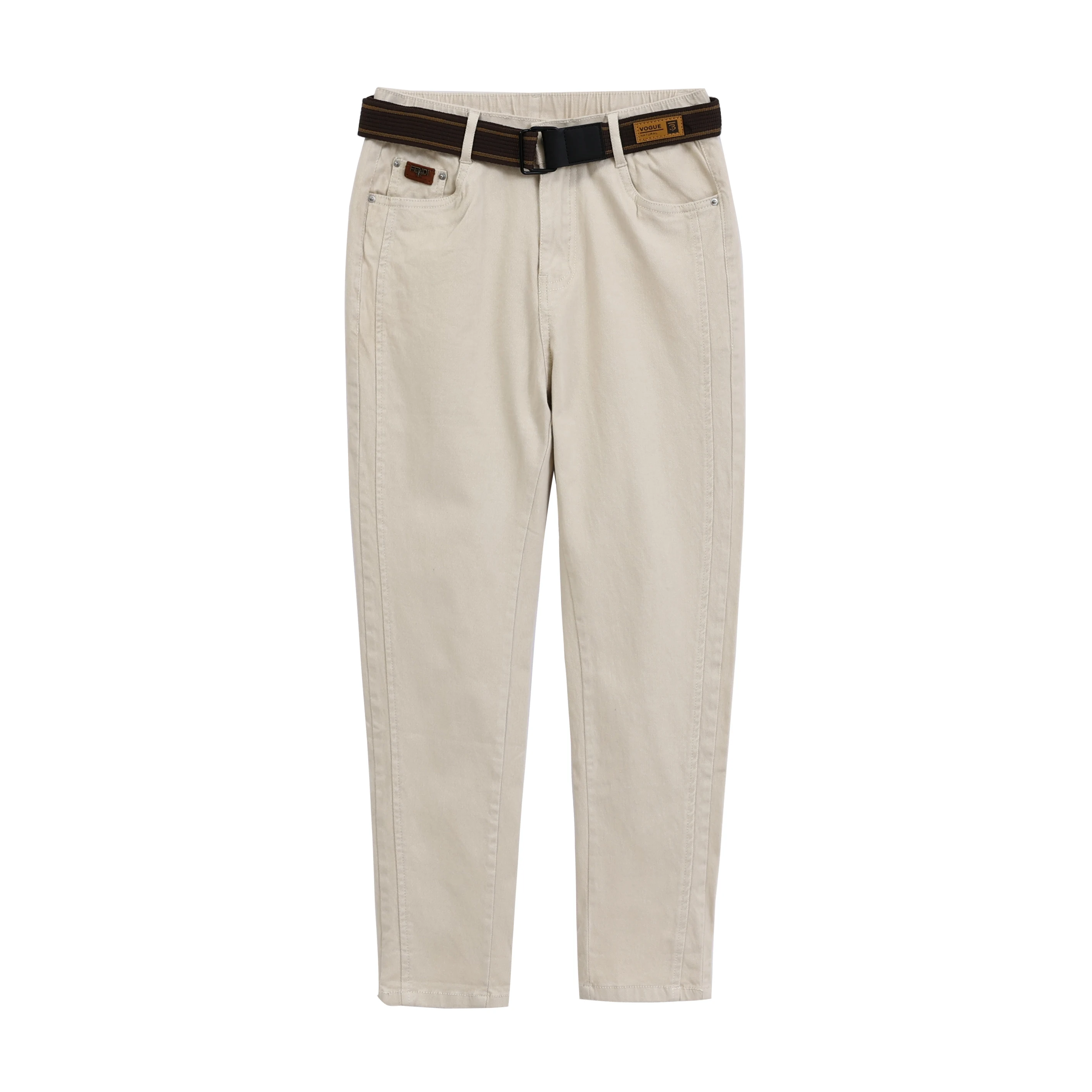 khaki pants Yitai · Liusu Women's cotton trousers of various colors, classic style, new style in spring black cargo pants