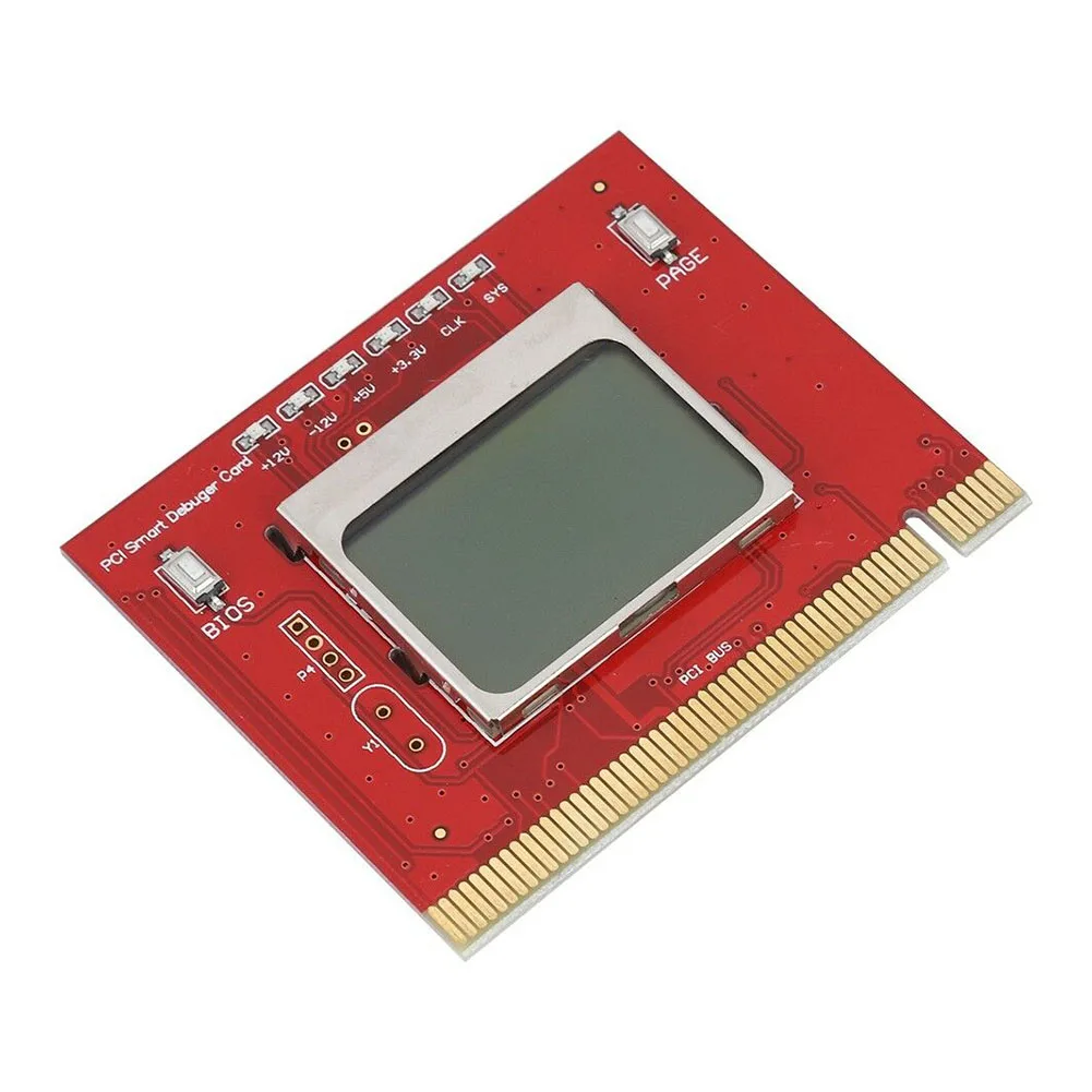 

Computer Mini Tools Motherboard Detection PC PCB Desktop PCI Analyzer Network Post Card Accessories LED Screen Diagnostic Tester