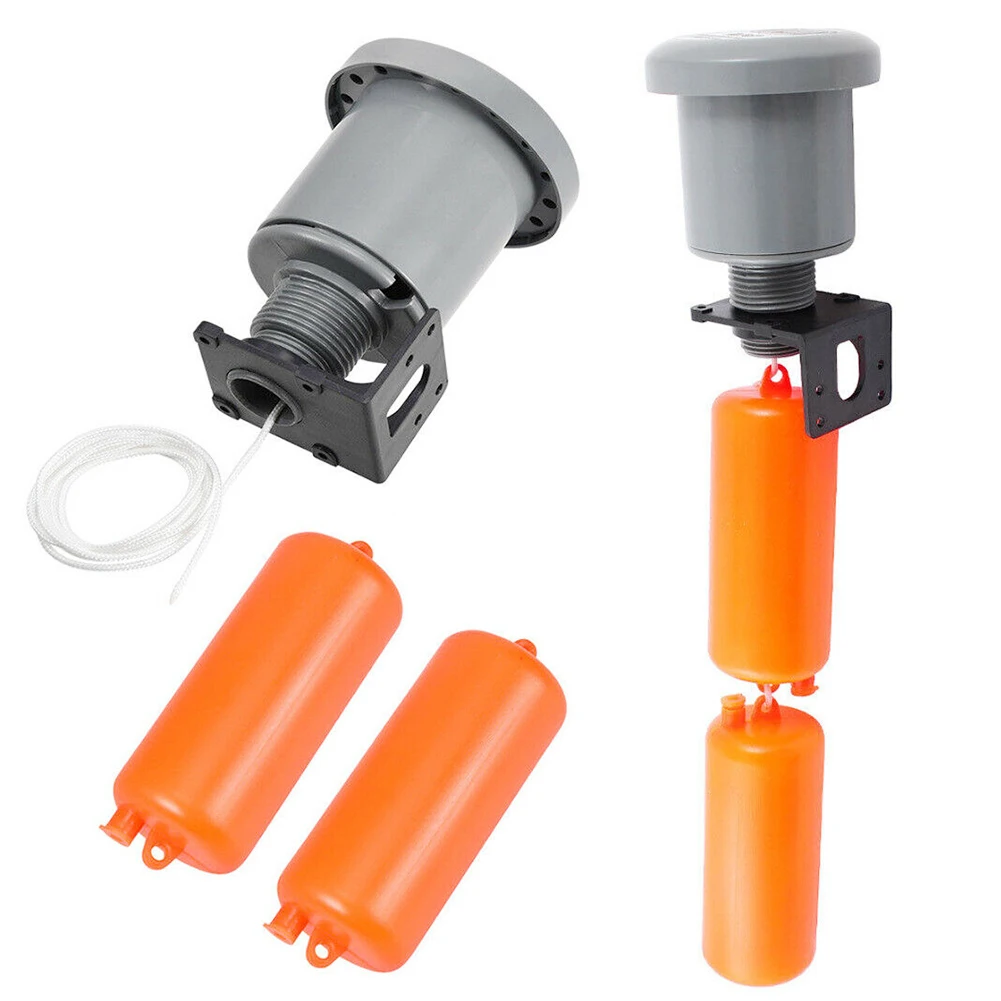 

Vertical Liquid Level Controller Protection Security Dual Ball Industry Water Towers Float Switch Sump Pumping Home Easy Install