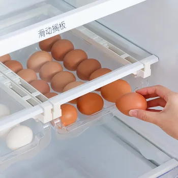 

Hot Sale Refrigerator Compartment Multi-Function Egg Storage Box Plastic Small Europe Food Trays Eco-Friendly
