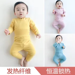 Vêtements d'hiver confortables pour bébé fille, sous vêtements pour nouveau né, culotte, costume, ensemble, 2021 