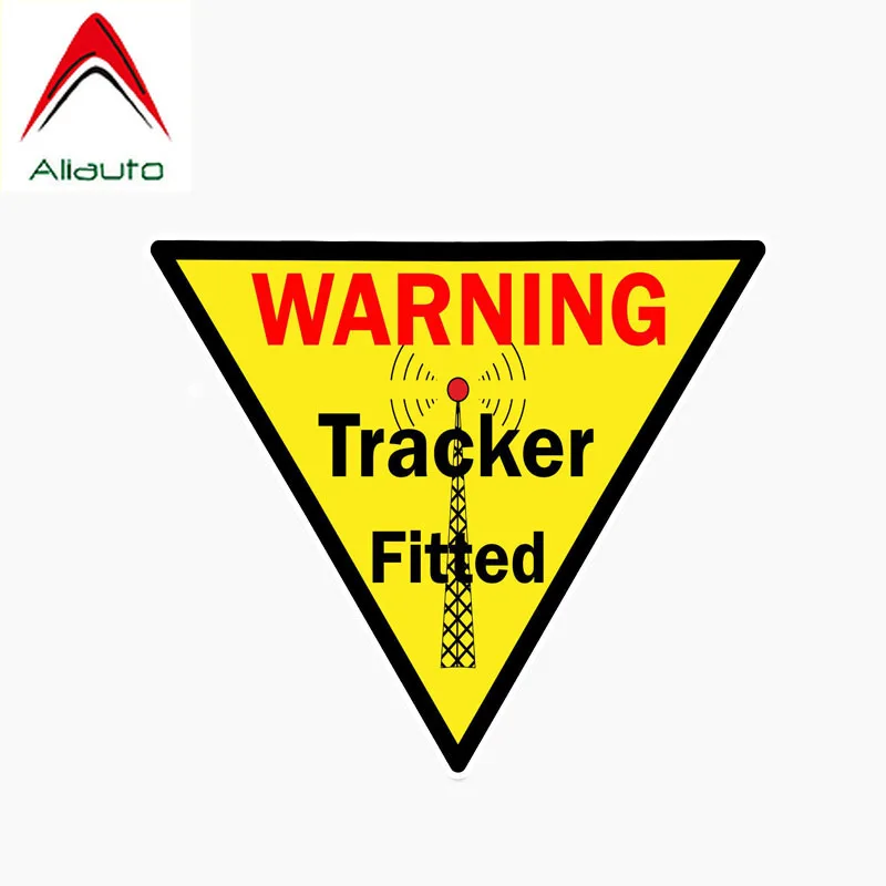 

Aliauto Fashion Car Sticker GPS Warning Tracker Fitted Sunscreen Waterproof Decoration Decals PVC,11cm*9cm