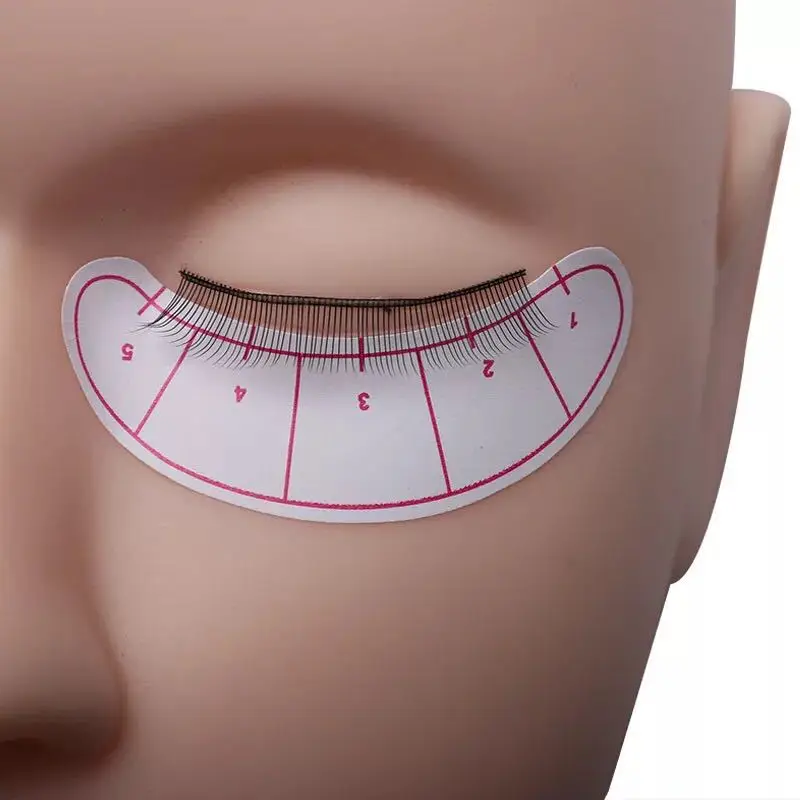 Graft Eyelashes Five-Point Positioning Eye Pad Novice Beginners Exercise Tool