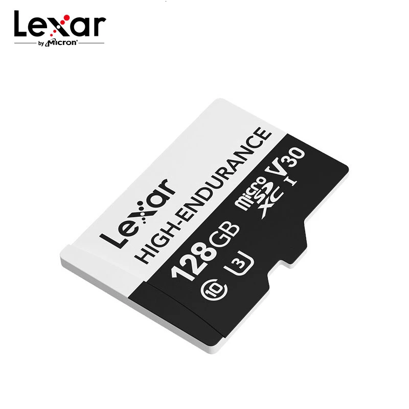 Lexar высокая выносливость Micro SD карта Макс 100 МБ/с./с карта памяти 32 Гб SDHC V10 64 Гб 128 ГБ SDXC V30 C10 Водонепроницаемая TF карта для 4K видео