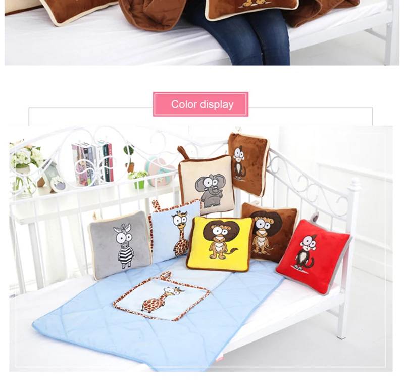 40x40 см подушка одеяло+ подушка костюм Coussin 6 стилей большой и маленький глаз Животное сиденье/задняя подушка кристалл мягкий бархат PP хлопок