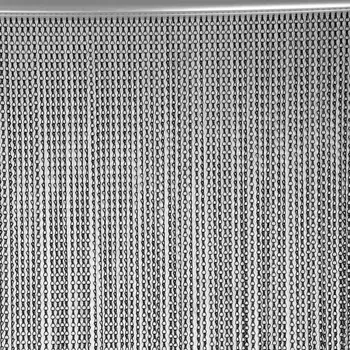 

Aluminium Metal Chain Strip Curtain Fly Pest Insect Control Decoration Door Screen Bead Chain Roller Blind Curtain 90*214.5cm