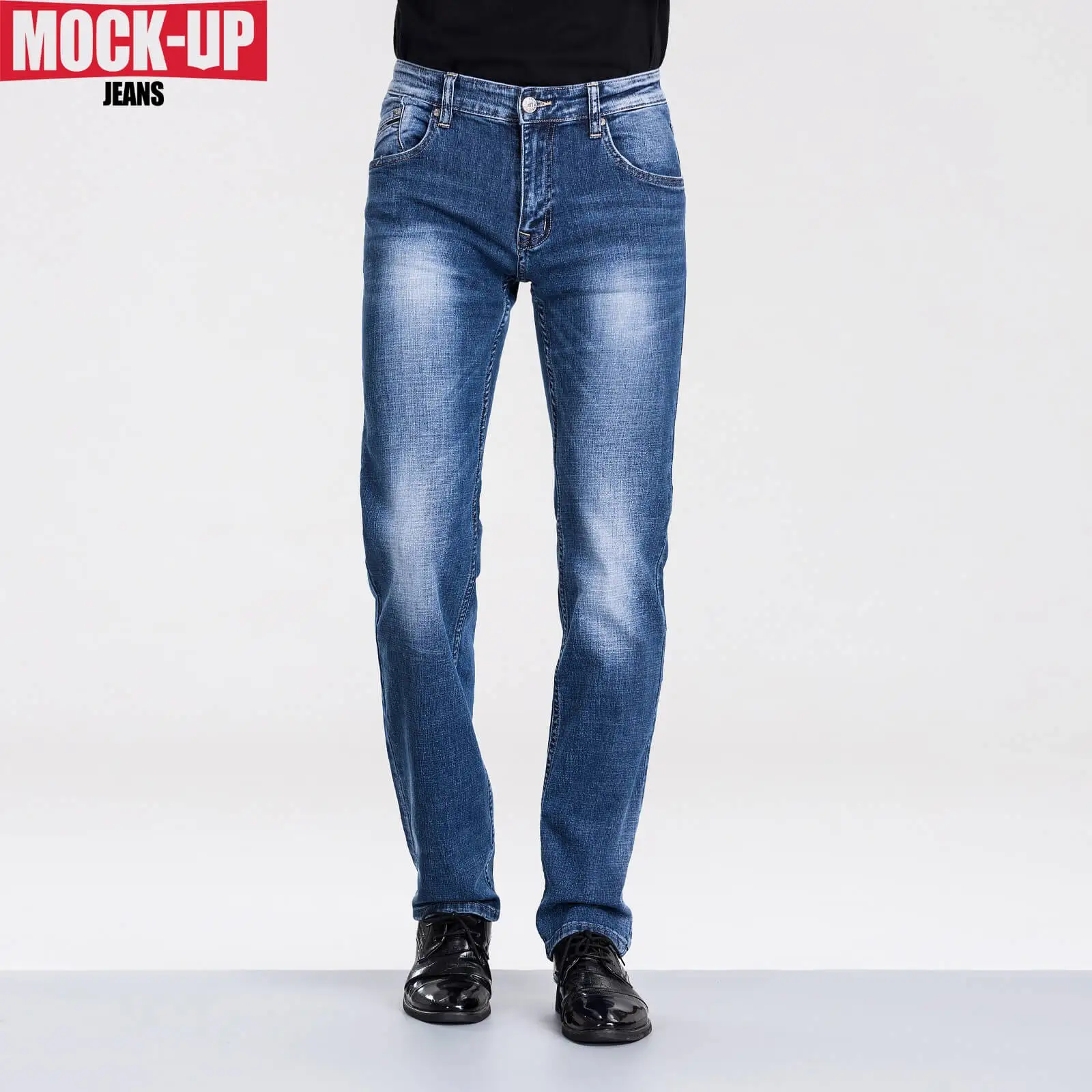 Бренд Mock Up, обтягивающие джинсы, мужские джинсовые штаны, мужские повседневные байкерские джинсы среднего веса, джинсы размера плюс 29-40, desquared2
