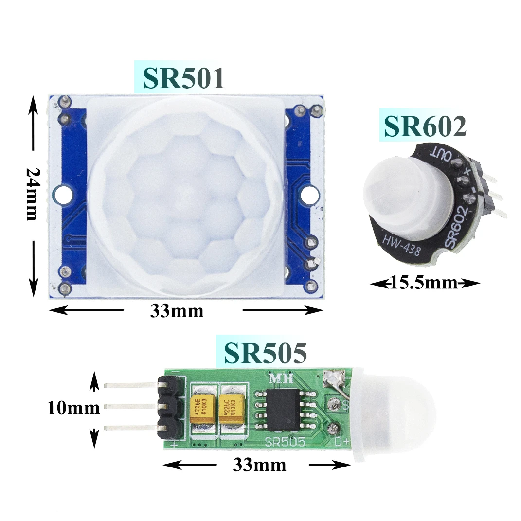 HCSR501 PIR Motion Sensor Arduino Tutorial (3 Examples) Hcsr501
