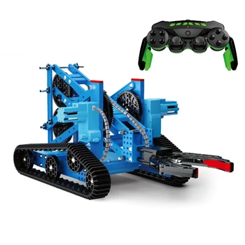 

2.4G Radio Controlled K1 Intelligent aluminum robot Buggy Crawler Mechanical arm engineering vehicle DIY Assembly Kit