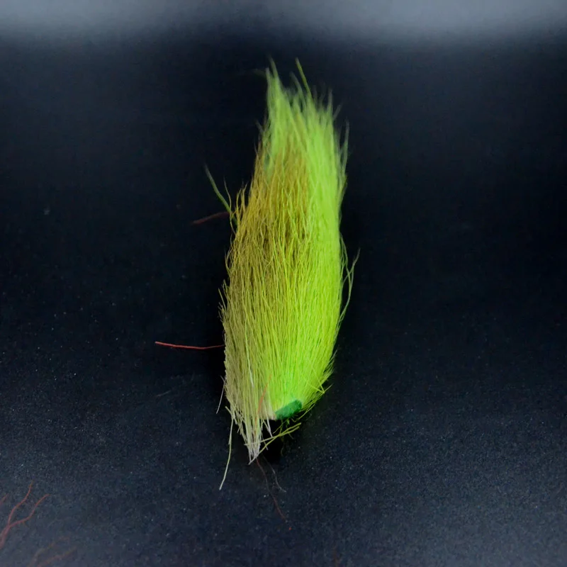 Созерцатель 5 цветов bucktail jig fly fishing стримеры связывающий материал окрашенные волосы оленя для обманщиков классический мухобойка перо