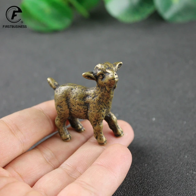 Copper Lamb Statue Decoration, Brass Lamb Statue Decoration