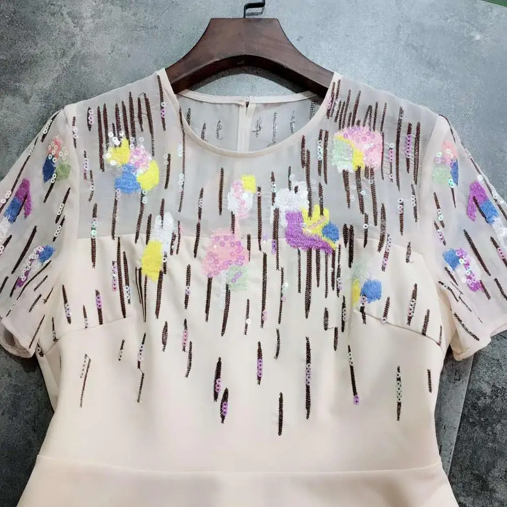 LD LINDA DELLA Fashion Runway Autumn Short Dress