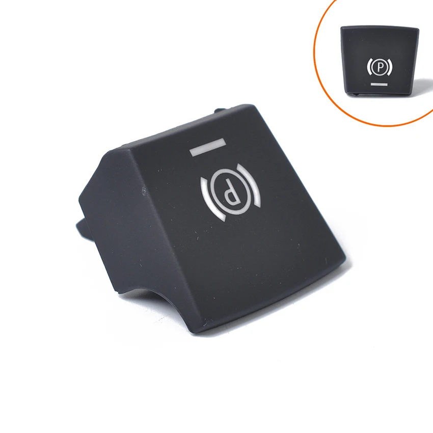 

Parking Brake Button Switch P Button Cover Handbrake Button Switch Decoration Cover for 5 Series, 7 Series 61312822518