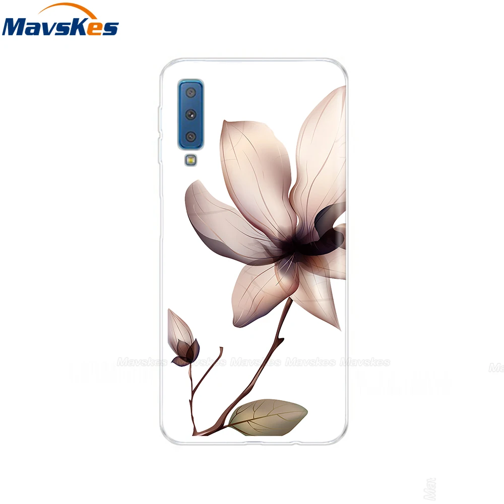 6 Милый силиконовый чехол для samsung Galaxy A7 A750 чехол 6,0 дюймовый чехол для телефона для samsung A7 7 750 750 F Fundas Coque - Цвет: 6