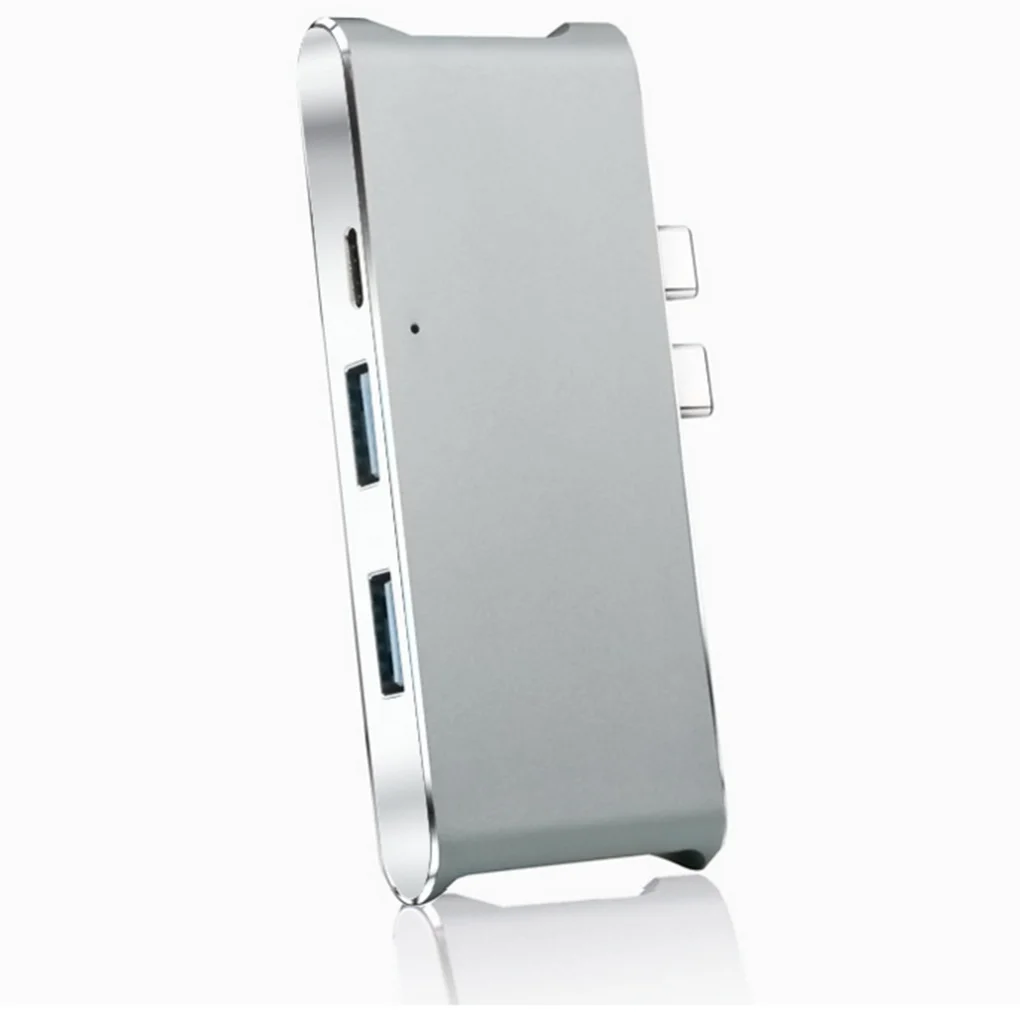 Двойной адаптер type-c для HD USB3.0 SD TF кардридер из алюминиевого сплава USB-C переходник