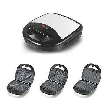 

3 in 1 Multifunctional Electric Mini Waffle Sandwich Maker Grilling Machine Breakfast Waffle Maker Cake Maker