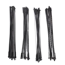 48 pces 5 Polegada fixado rolagem viu lâminas tpi 10/15/18/24 ferramentas elétricas acessórios para trabalhar madeira para diyers