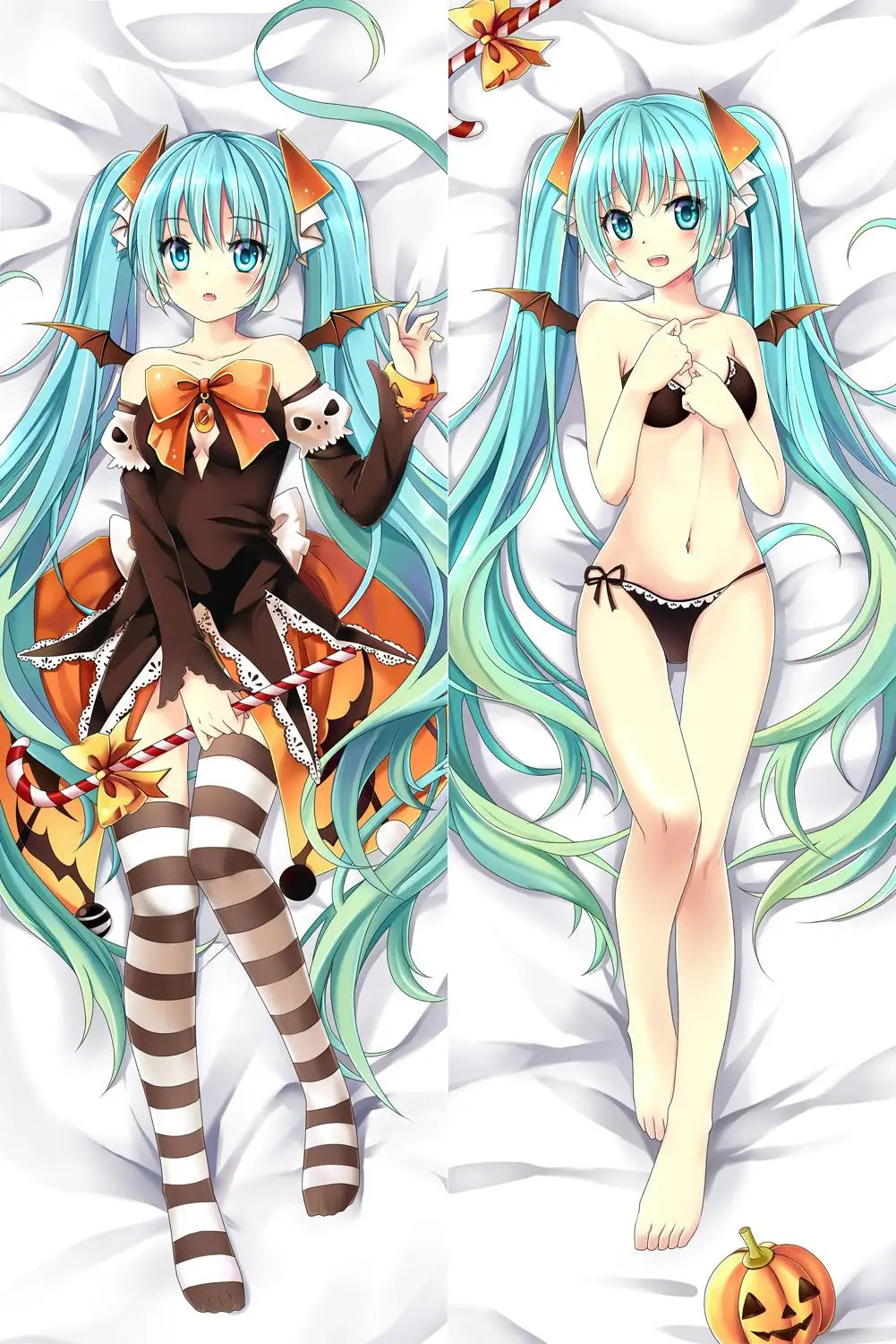 Аниме Vocaloid Dakimakura Чехол персонаж певица девушка Мику Хацунэ& лука мегурин Болстер чехол Bookaroido обнимает тело наволочка - Цвет: S11