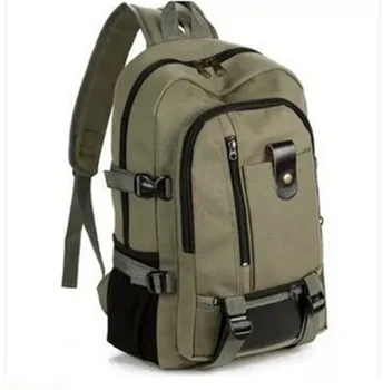 

2019 New Unisex Vintage Canvas Backpack Satchel Rucksack School Bag Large Capacity Travel Camping Bag