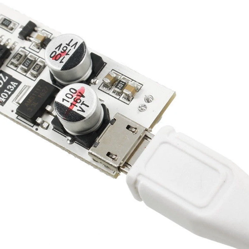 2 шт. 2X13 USB Mini Spectrum светодиодный пульт голосового управления чувствительность регулируемая, 1 шт. зеленый свет и 1 шт. красный свет