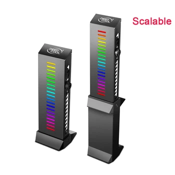 

GH01 ARGB GPU Stand Heavy Duty Flexible Graphics Card Holder Wire Hiding Computer Accessories Shockproof Addressable Adjustable