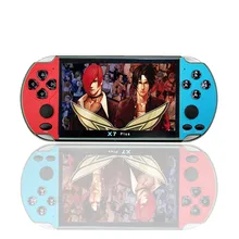 Lcd X97 plus 32/64/128 бит " двойной рокер 8G Портативная Ретро игровая консоль видео MP5 TF карта для 10000 игр может сохранить игры