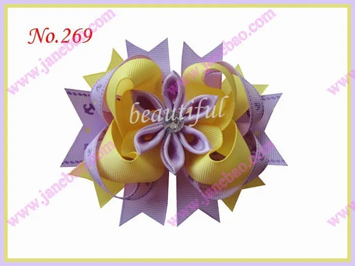 300 шт романтические банты для волос Kanzashi бутик заколки для волос аксессуары