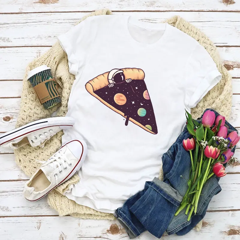 Woman Pattern T-shirt Witch Coffee Cartoon Fashion Summer Plus Size T-shirt Top Harajuku T-shirt Ladies Clothes Woman Pattern T-shirt Witch Coffee Cartoon Fashion Summer Plus Size T-shirt Top Harajuku T-shirt Ladies Clothes