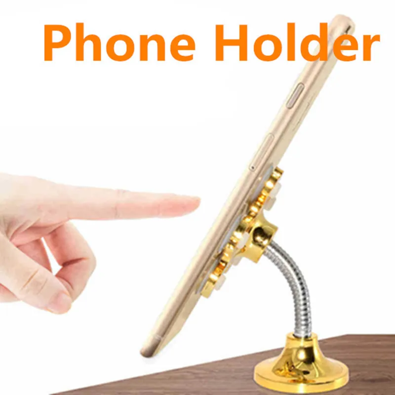 

Magic Sucker Cell Phone Holder Pocketable 360degree Rotatable Multi-angle stand one hand operation