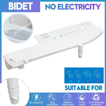 

Toilet Seat Bidet Sprayer Bidet Attachment Save Toilet Paper Fresh Water Spray Non-electric Mechanical Shower Nozzle